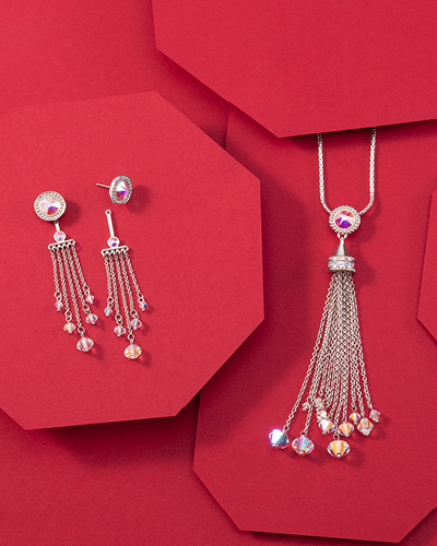Crystal Aurore Boreale Jewelry
