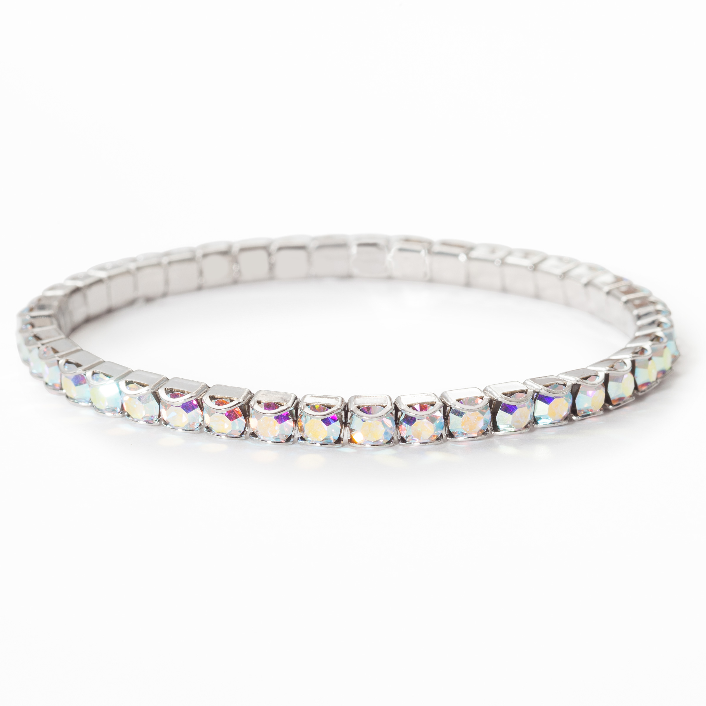 Swarovski crystal stretch bracelet clearance
