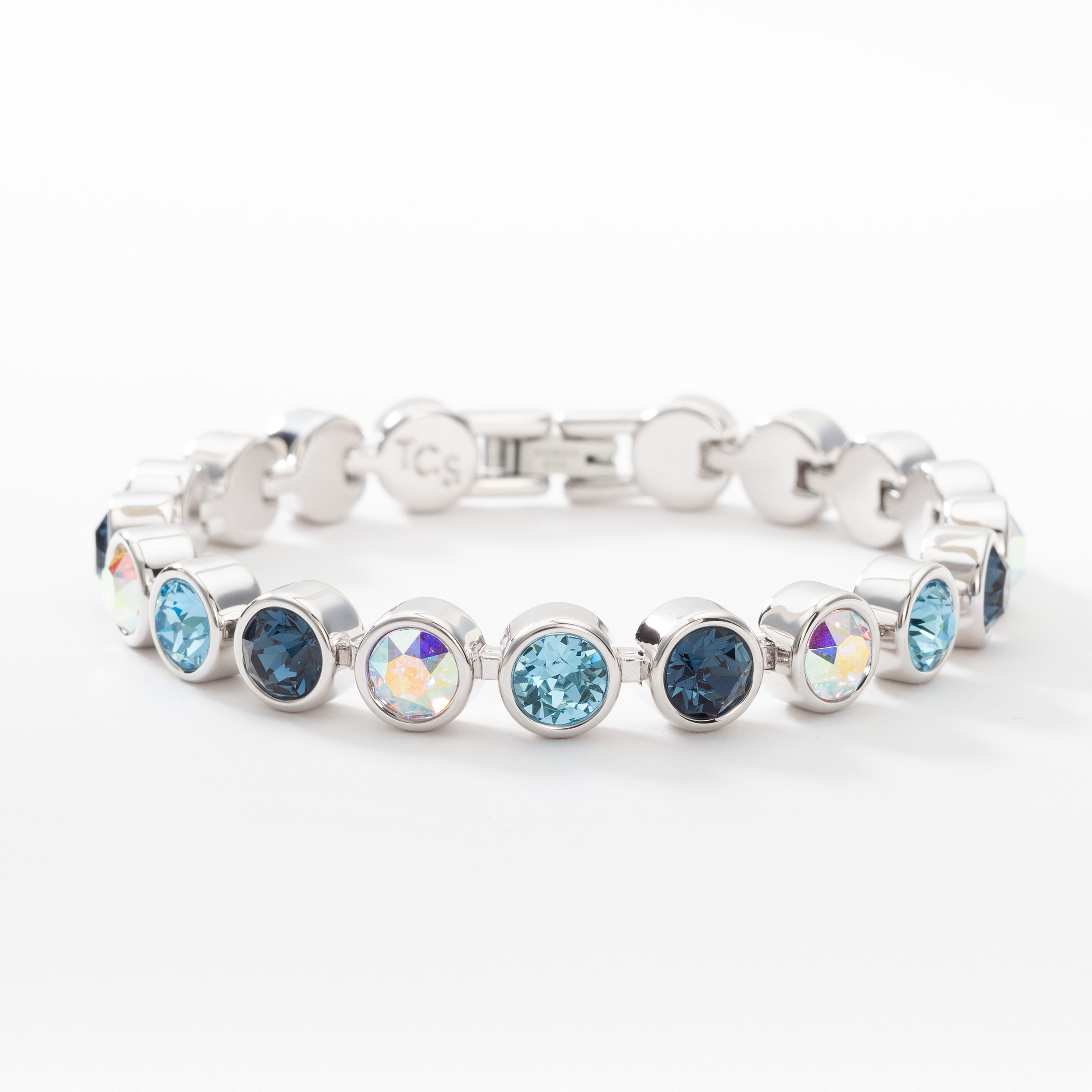 Sky Blue Apatite Gemstone Beaded Bracelet – Walter's Wish Jewelry