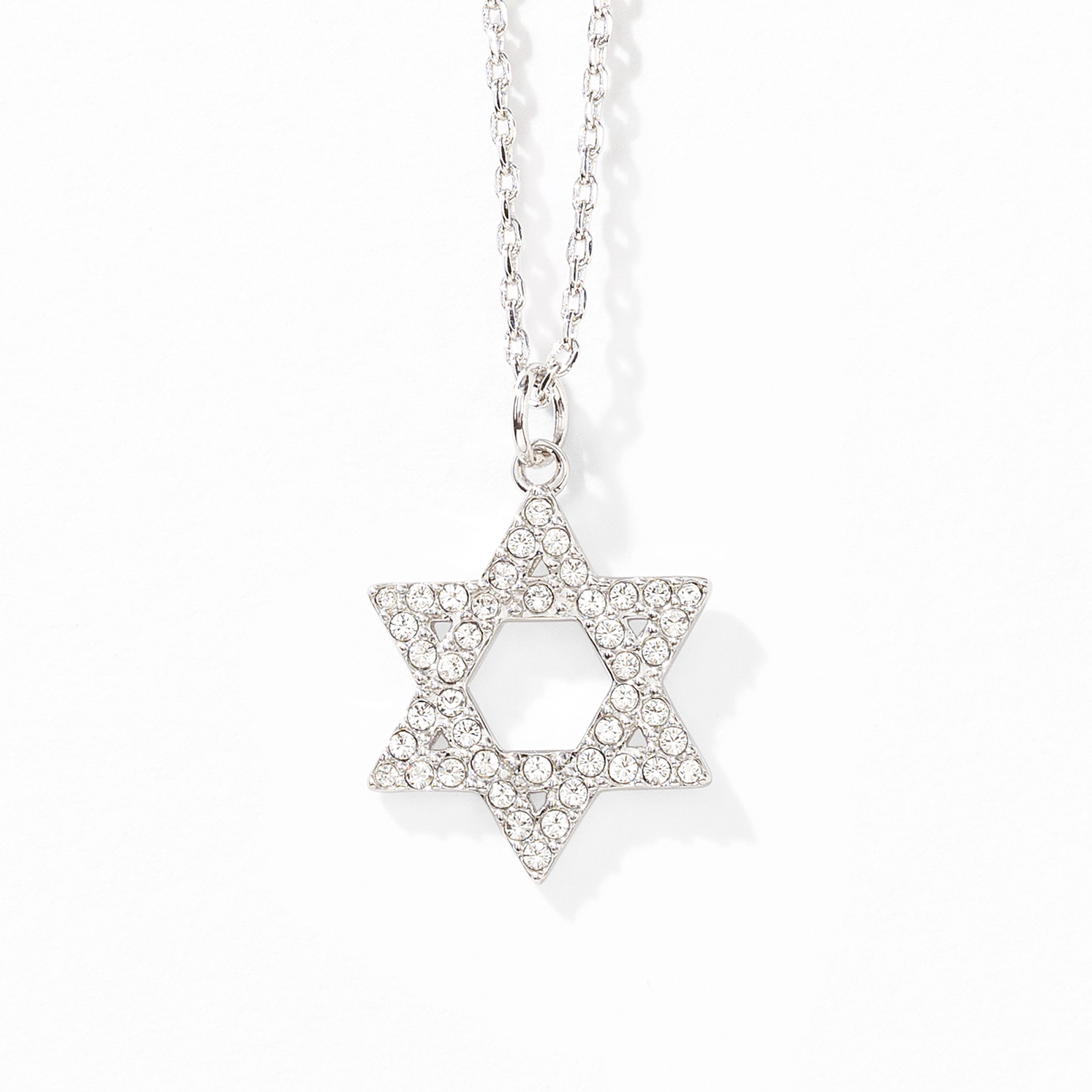 Swarovski star sale of david necklace