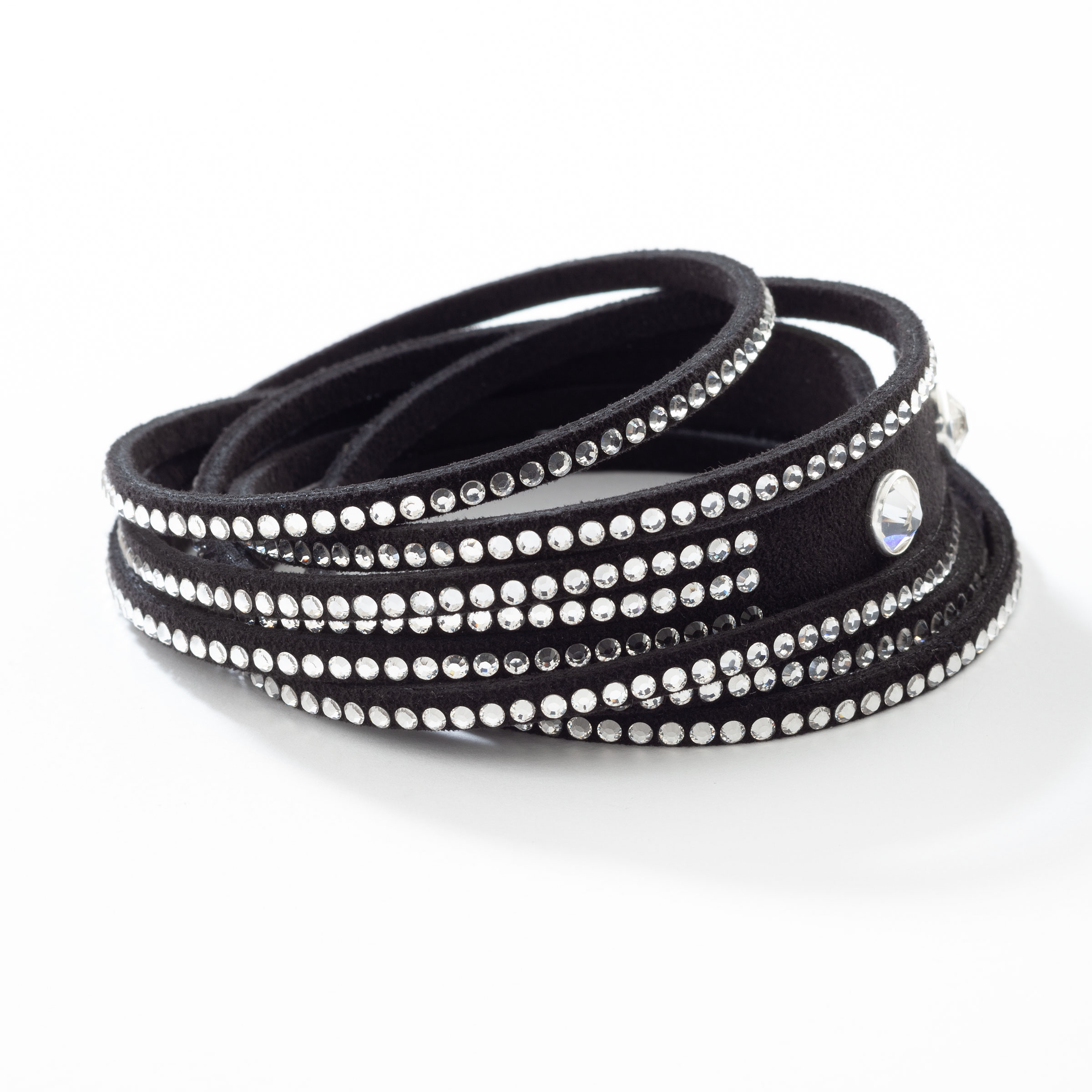 leather bracelet black