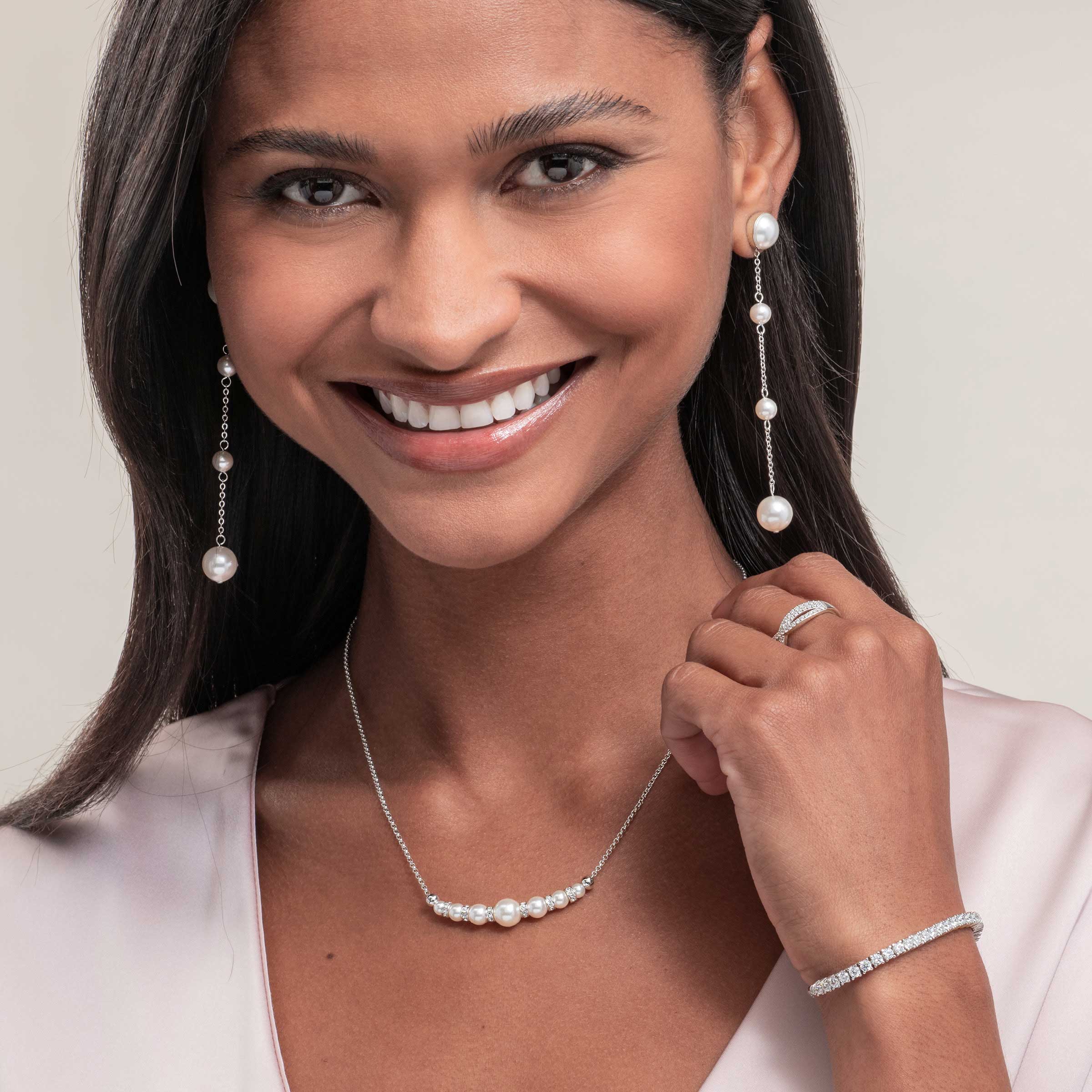 Louison pearl necklace new arrivals