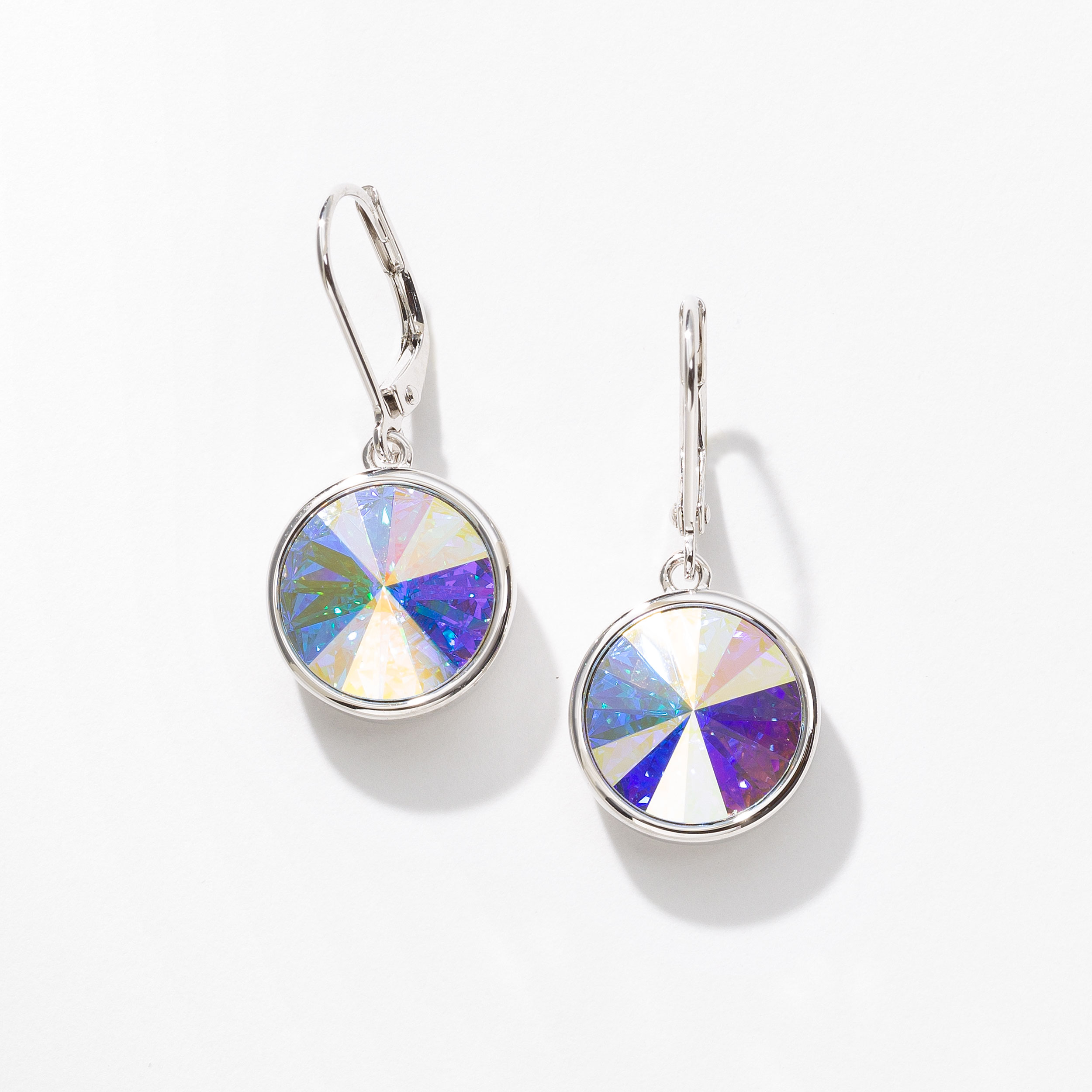 Lulu Earrings, Crystal Aurore Boreale