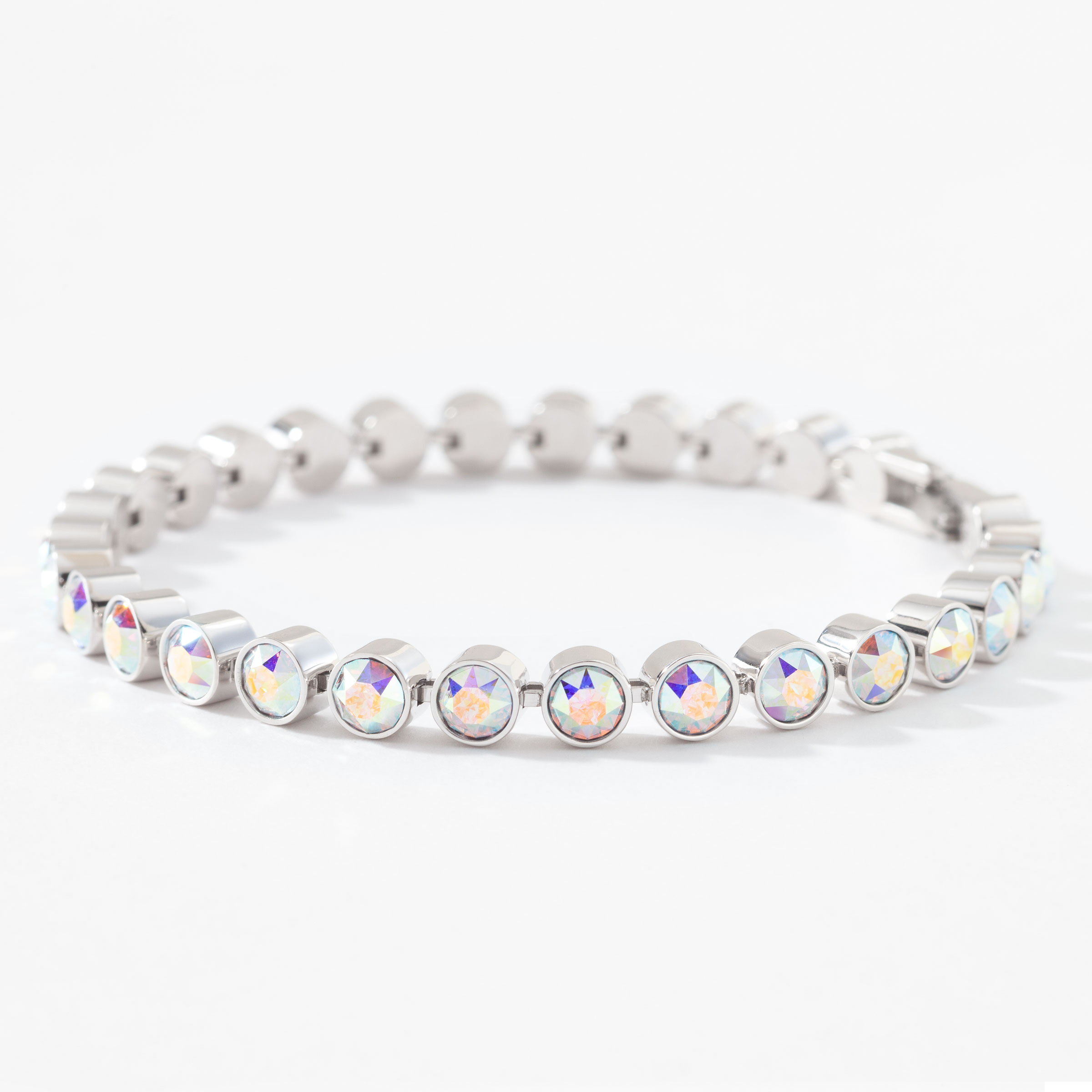 Mini Ice Bracelet, Crystal Aurore Boreale