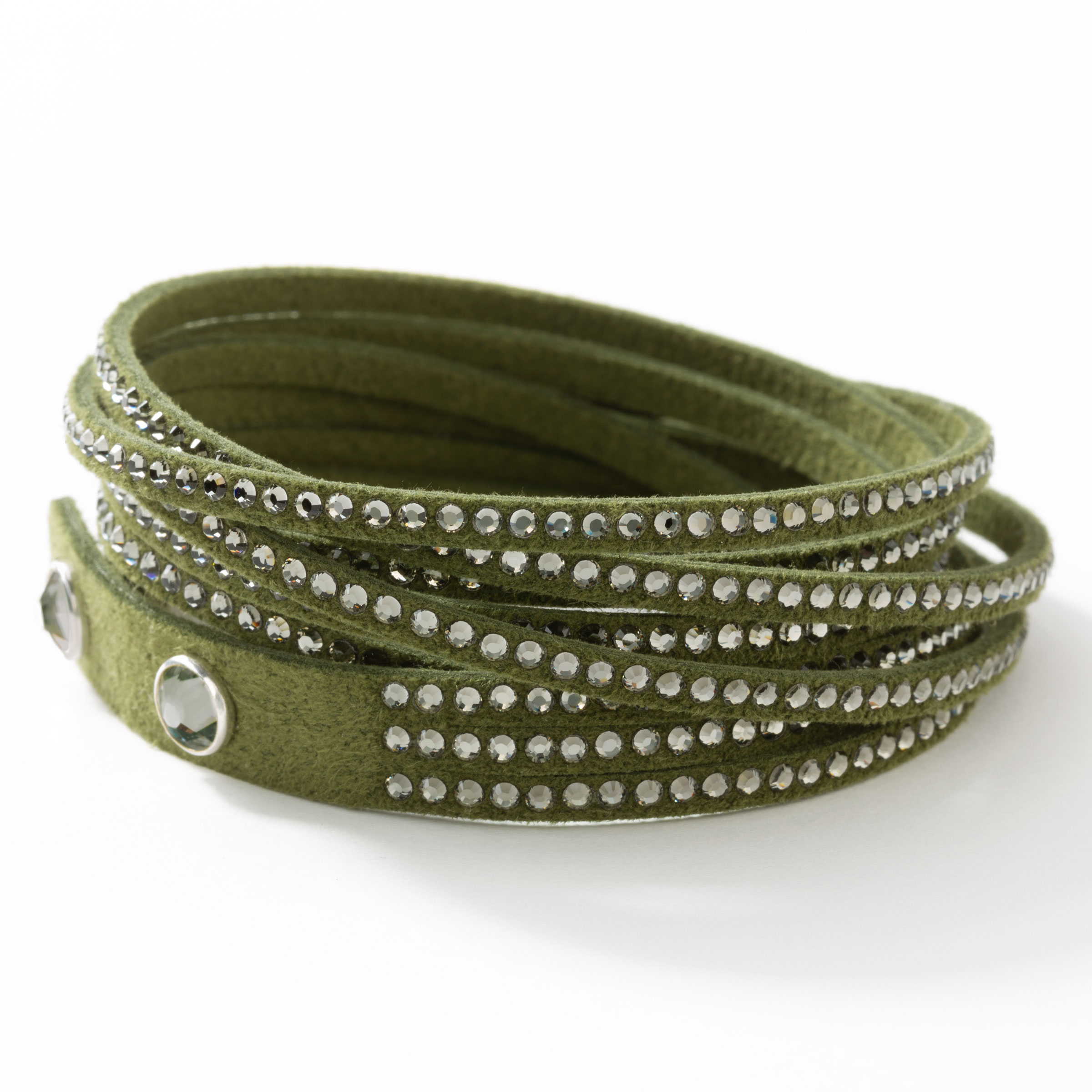 Touchstone crystal on sale wrap bracelet