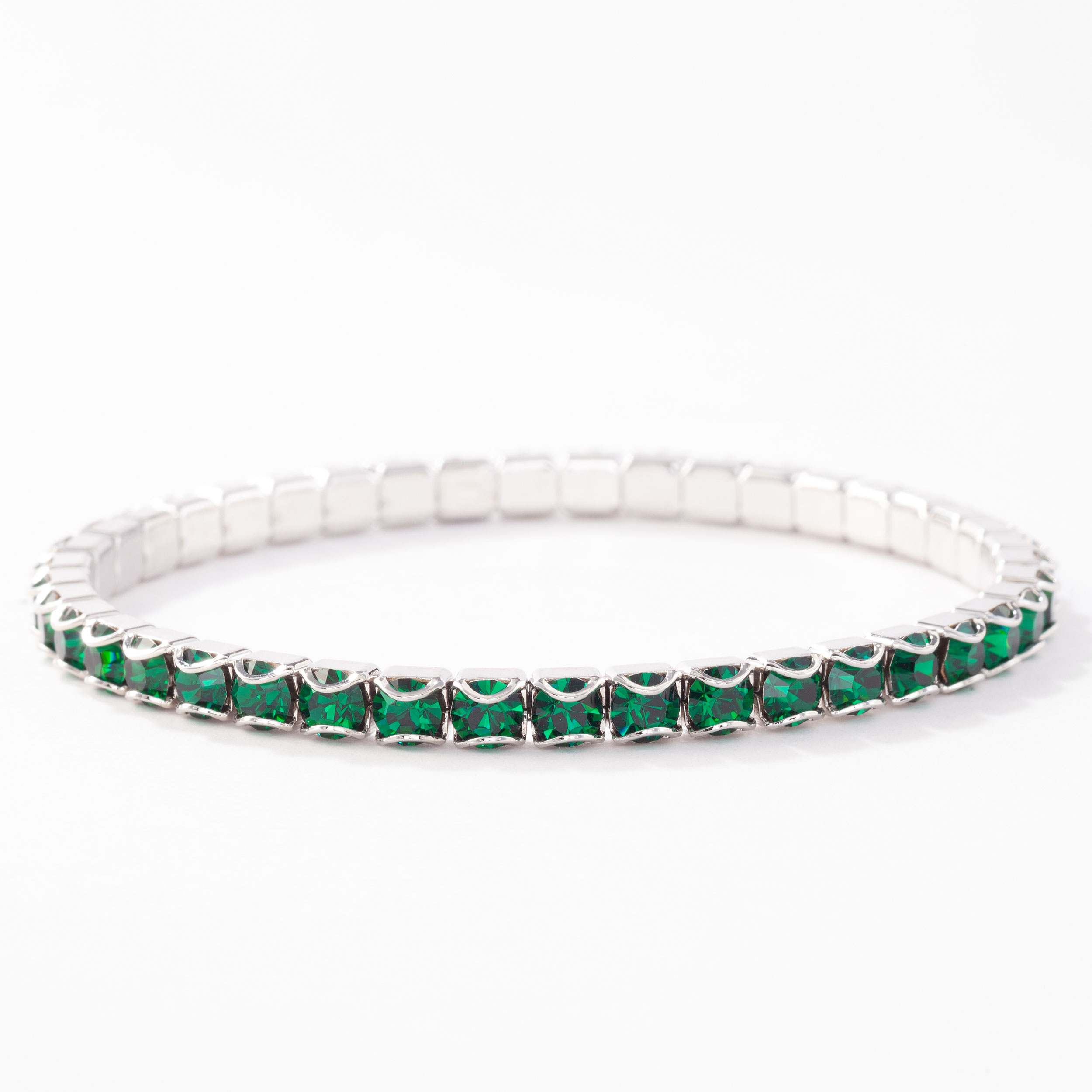 Touchstone crystal stretch shop bracelet