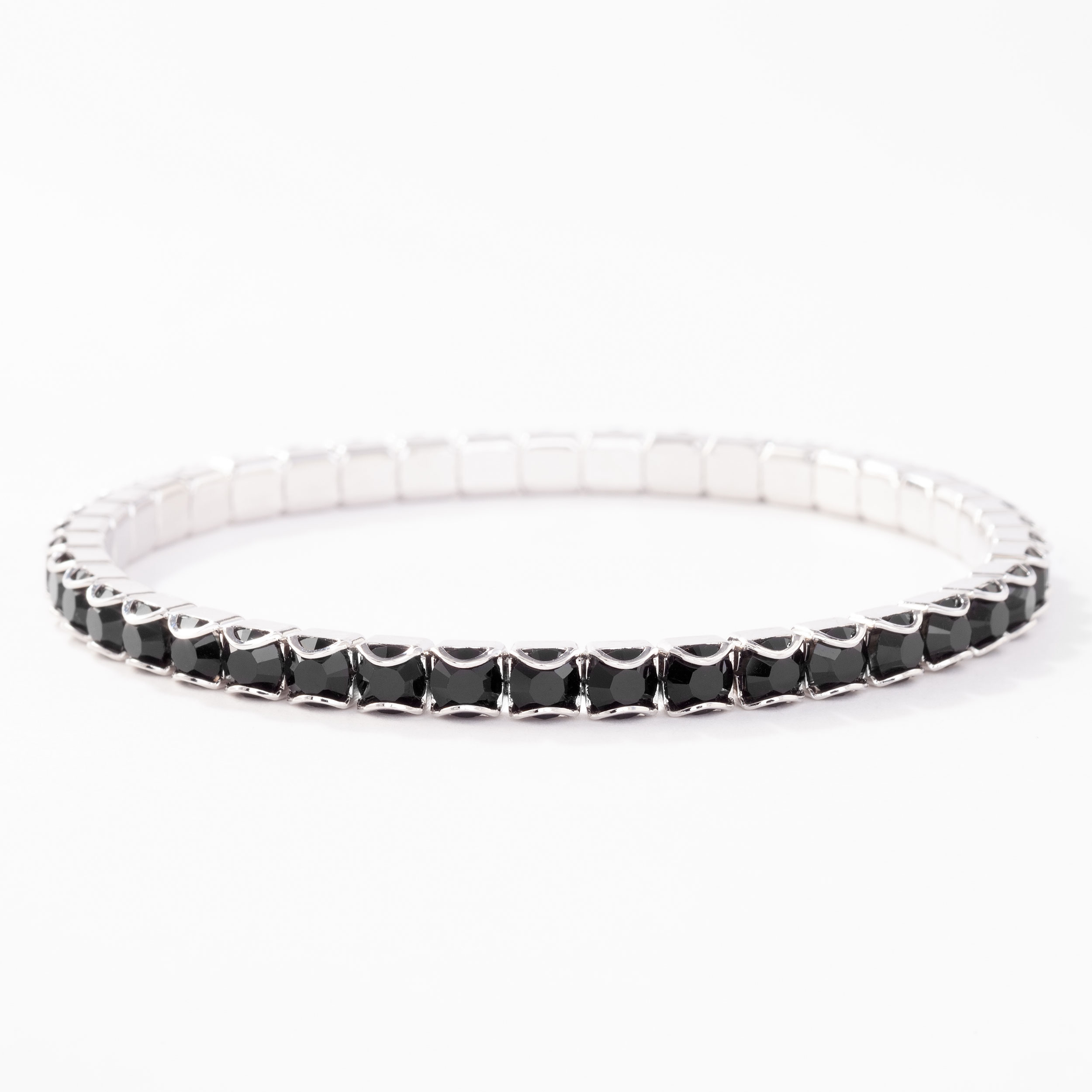 Touchstone crystal hot sale stretch bracelet