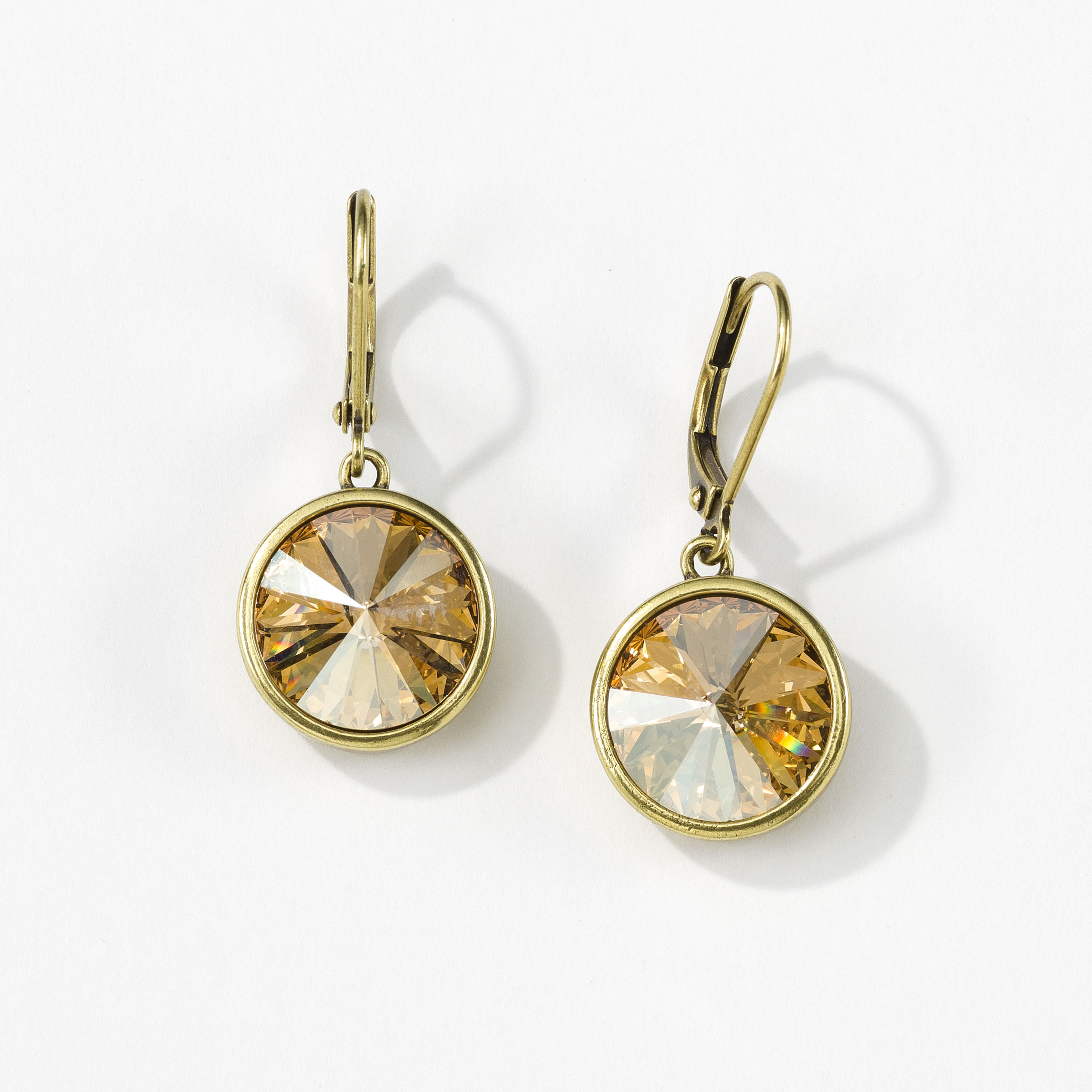 Antique online crystal earrings