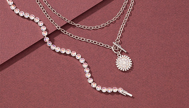 Swarovski crystal jewelry party clearance
