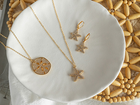 Golden Summer inspired jewelry