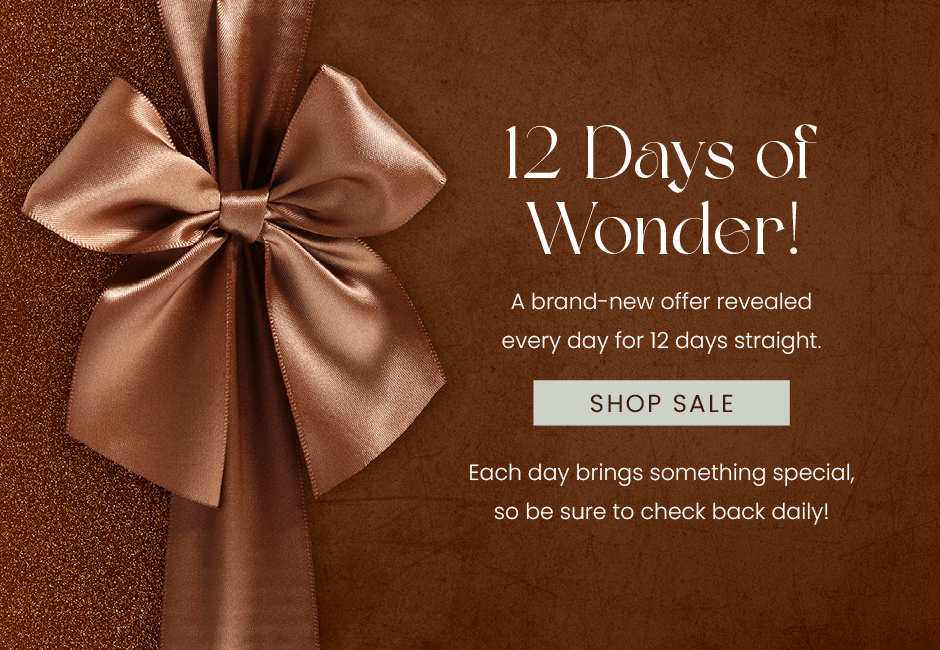 12 days of wonder sale