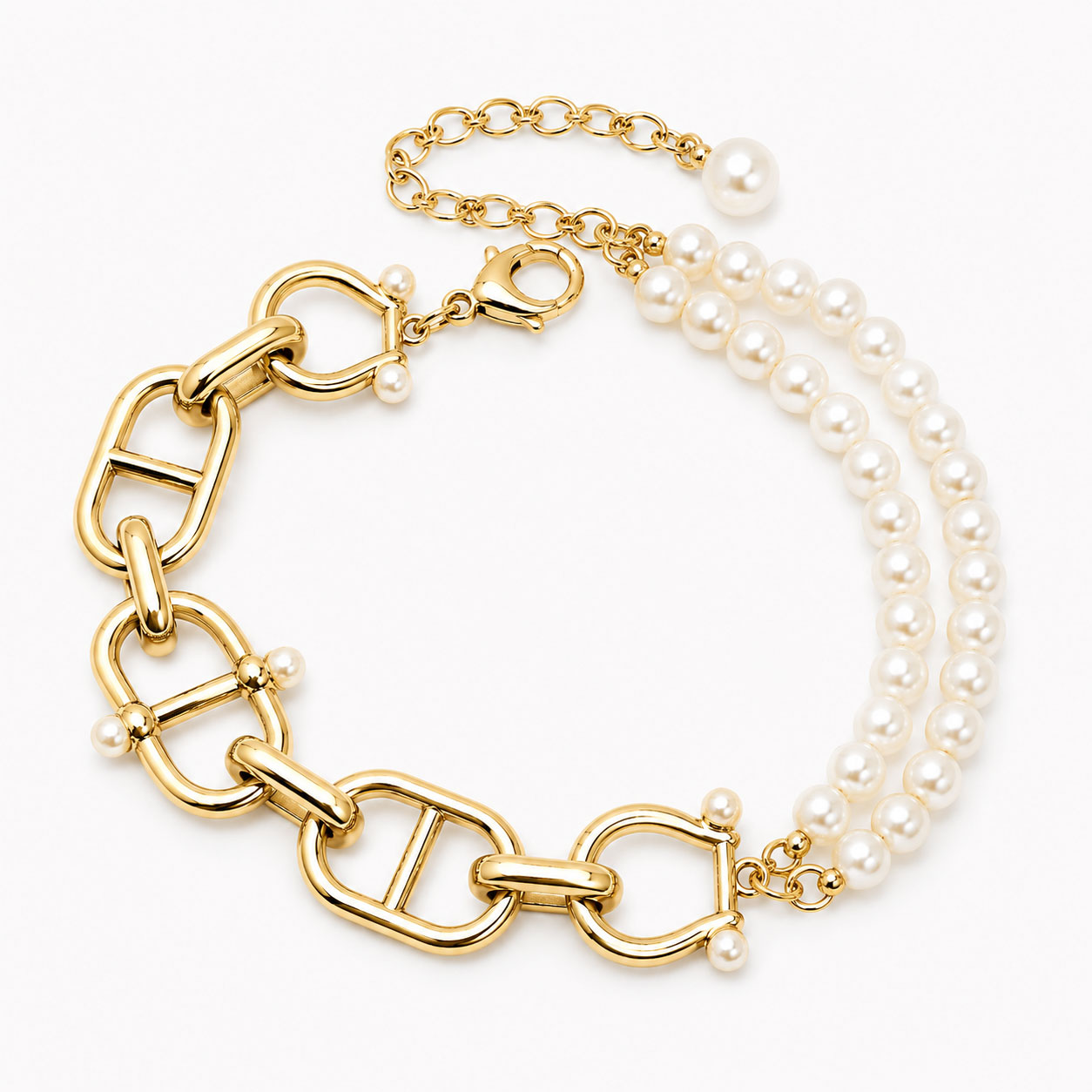 Curbside Necklace, Golden