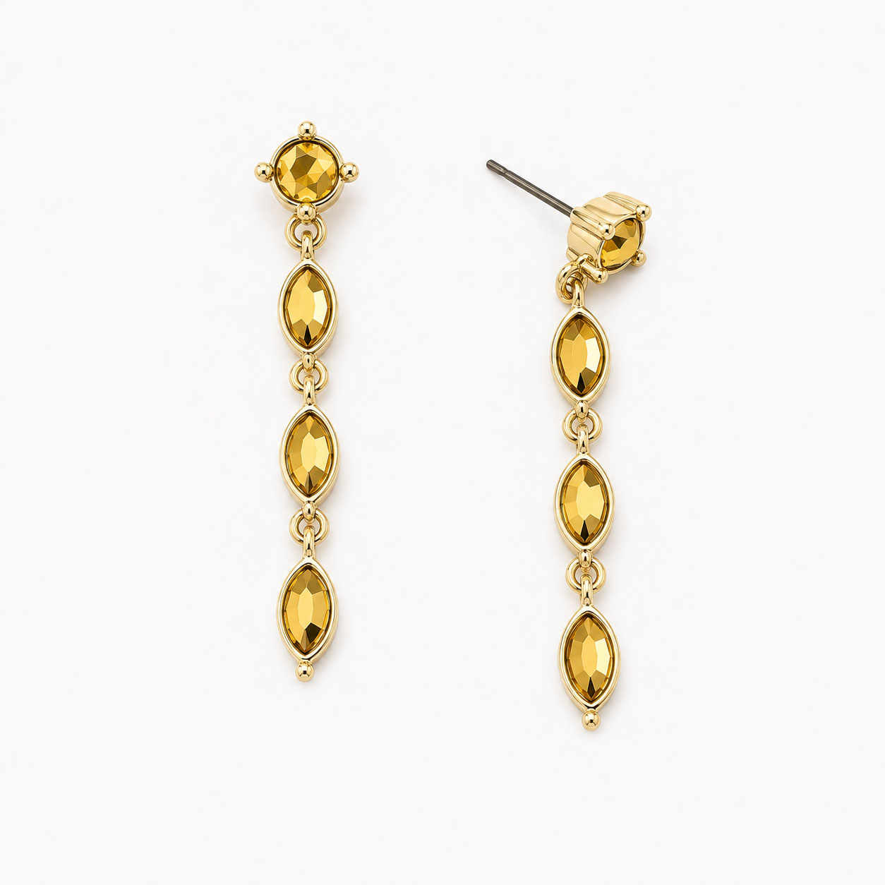 Curbside Necklace, Golden