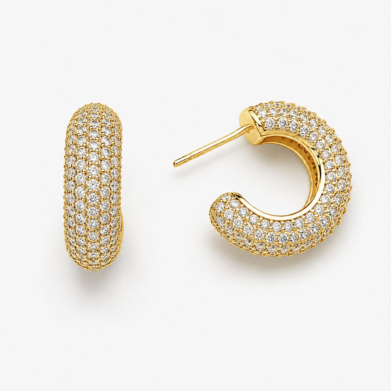 Curbside Necklace, Golden