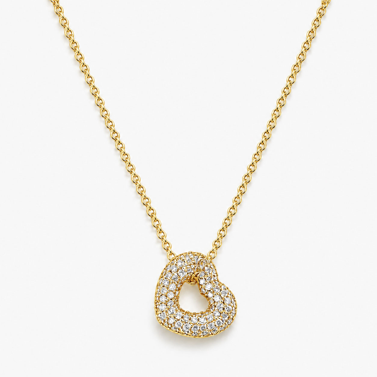Curbside Necklace, Golden