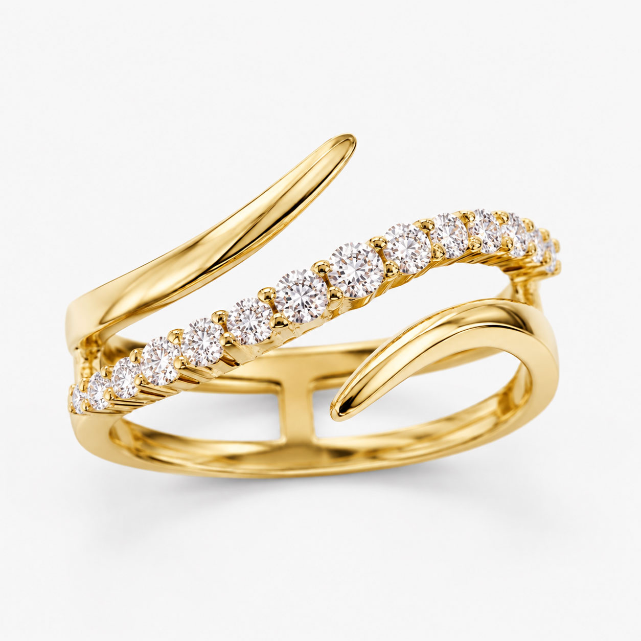 Curbside Necklace, Golden